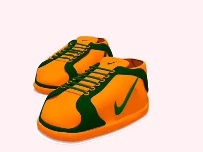 Nike Miami Sneakers  Low-poly 3D model