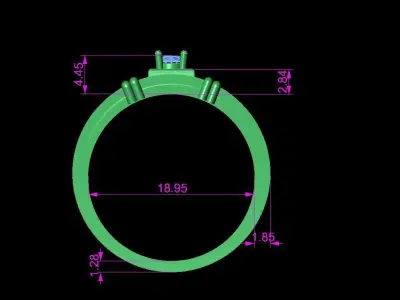 ring soliter 3D print model