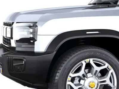 Jetour T2 2025 3D model