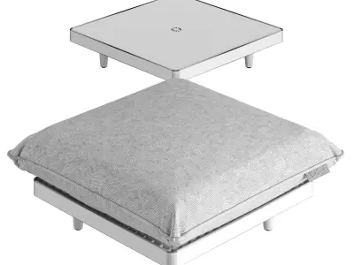 Fatboy Paletti Hocker 3D model