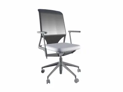 Office Chair Low-poly 3D model
