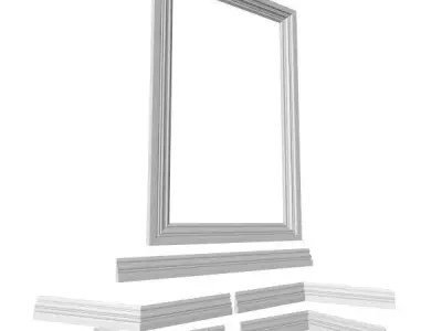 Moulding frame 3D model