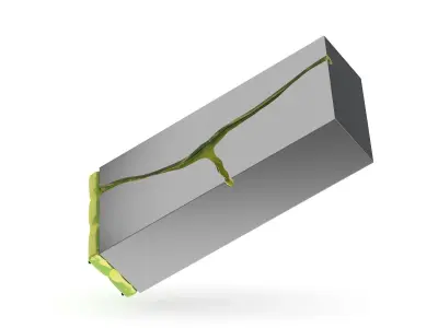 Boca do Lobo Lapiaz TV Cabinet 3D model