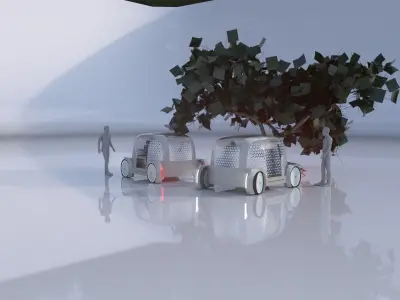 Honda ev redesign 3D model