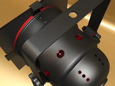 Spotlight Stage Light 04 3D model