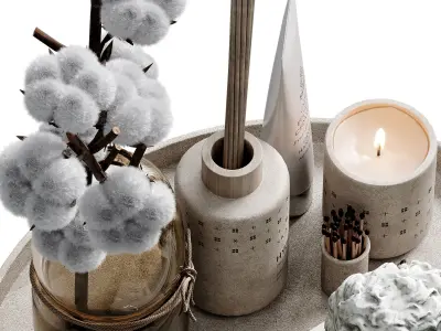 Decorative set 68 3D model