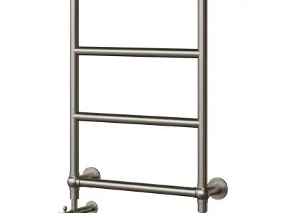 Boheme towel warmers in classic style 3D model