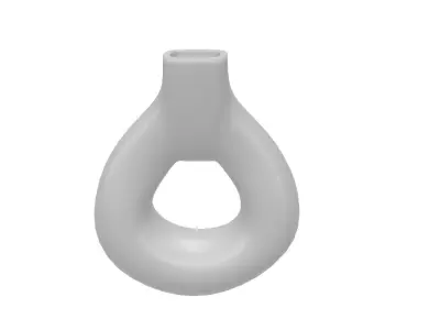 Concrete Vase 2 3D model