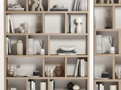 Rack 04 - Decor 39 Low-poly 3D model