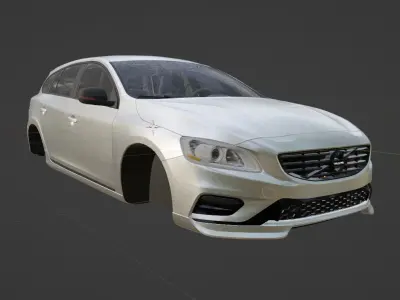 Volvo V60 universal 3D model