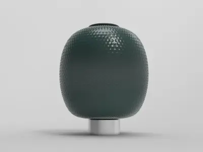 Cupl Table Lamp Low-poly 3D model