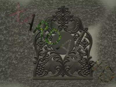 Panou biserica 01 3D print model