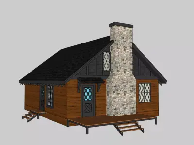 Farmhouse 3D Model 3D model