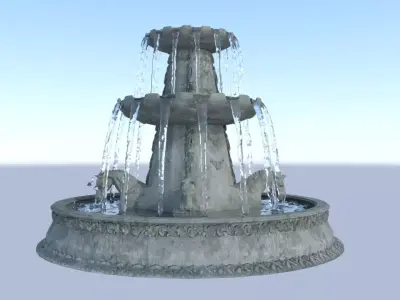Water Fountain 3D model