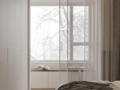   Bedroom interior 08 3D model