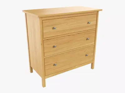 Chest of drawers 05 3D model
