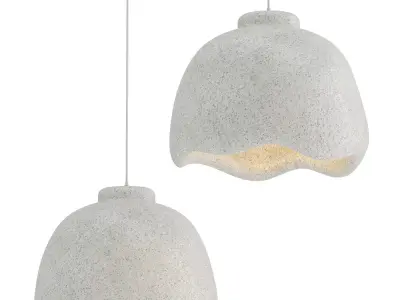 Bells Speckled Pendant Lamp Low-poly 3D model
