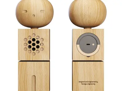 Teenage engineering choir CH-8 Miki speaker 3D model