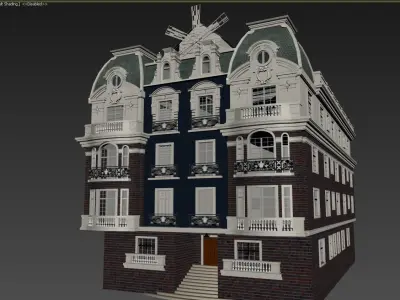 Europe Residential 3D model