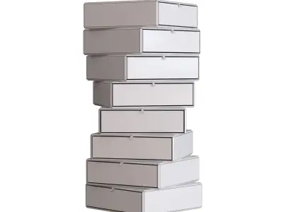 DRAWER UNITS by TEOREMA 3D model