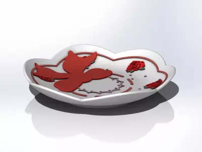 Decorative Plate 3D print model
