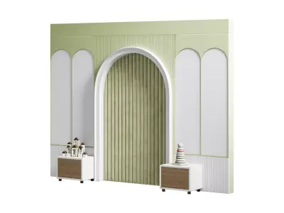 Kids wall panell 12 3D model