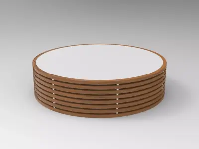 Sephir Coffee Table Low-poly 3D model