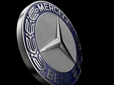 Mercedes-Benz Logo 3D model