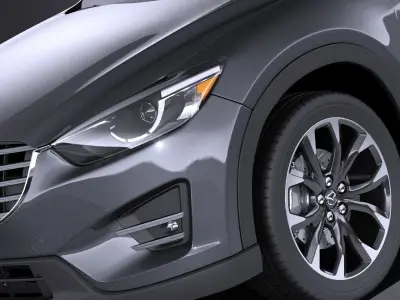 Mazda CX-5 2016 VRAY 3D model