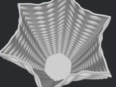 Vase 17P 3D print model