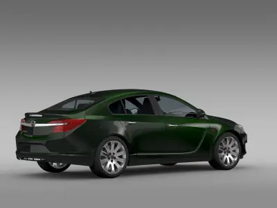 Opel Insignia Hatchback 2015 3D model