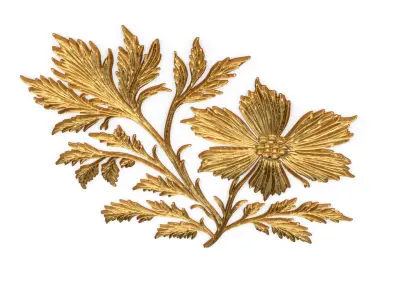 Classic decor ornament carved 38 3D model