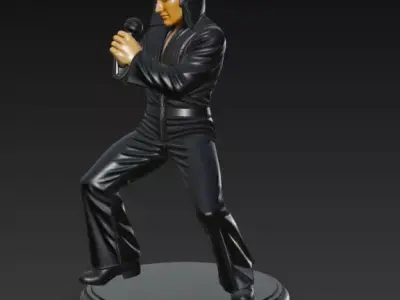 Elvis Presley 3D Model for Print 3D print model