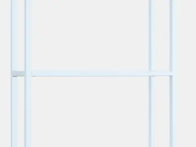 ENHET Wall fr w shelves 1 Low-poly 3D model