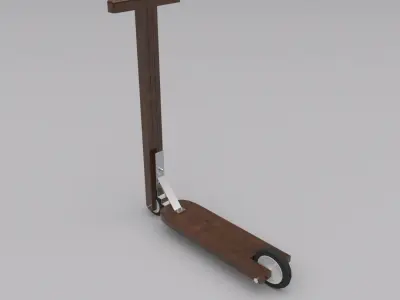vintage Scooter 3D model
