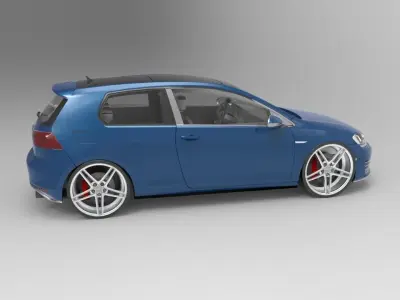 Volkswagen Golf VII 3D model