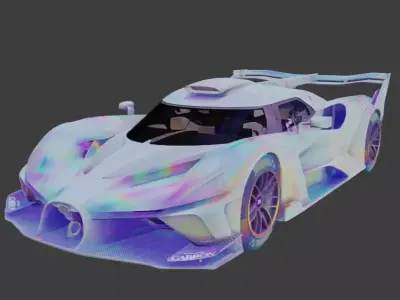 Vehicle Collection Perks pubg Low-poly 3D model