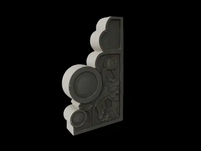 Anydrafts Statue 01 Low-poly 3D model