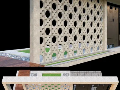 Gate 05 Free 3D model