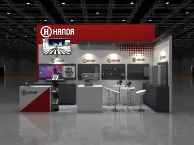 3X6 TECHNOLOGY BOOTH 3D model