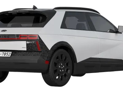 Hyundai Ioniq 5 XRT 2025 3D model