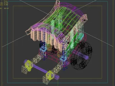 Game City - Advanced Carriage 3D model