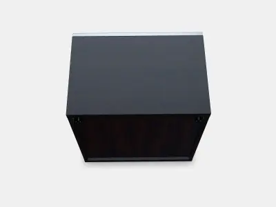 BESTA Shelf unit with glass door 9 3D model