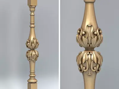 Baluster 007 3D model