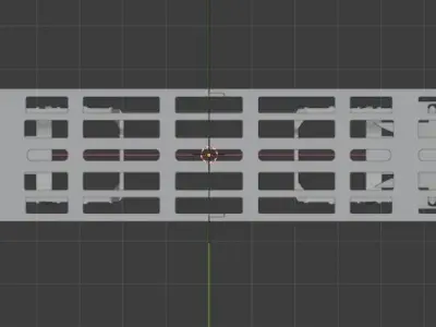 H0 1-87 scale Saghmmns 448 freight car 3D print model