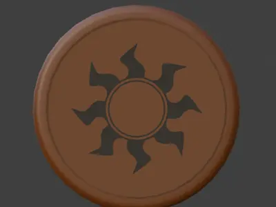 9 coasters stl files 3D print model