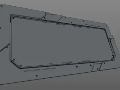 Screen Plate 3D model