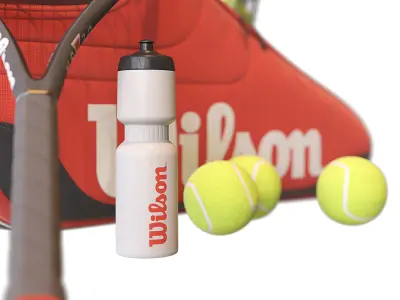 Tennis Kit Hq 3D model