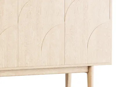Ercol Amalfi Sideboard 3D model