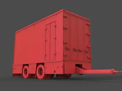 Trailer mod12 3D print model